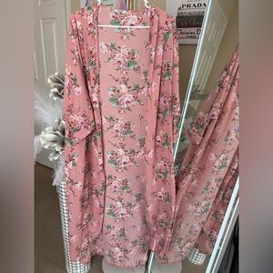 TeenBell Rose Blossom Kimono Robe